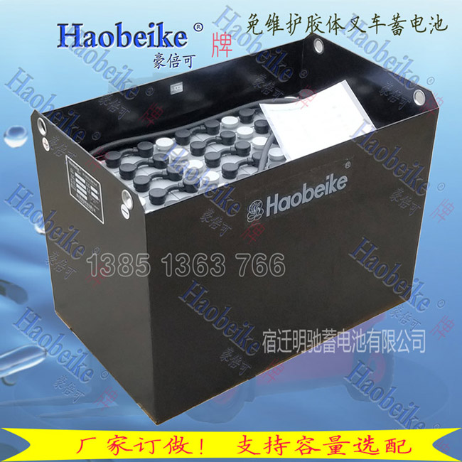 <b>免維護叉車電瓶 管式膠體</b>